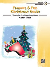 Famous and Fun Christmas Duets piano sheet music cover Thumbnail